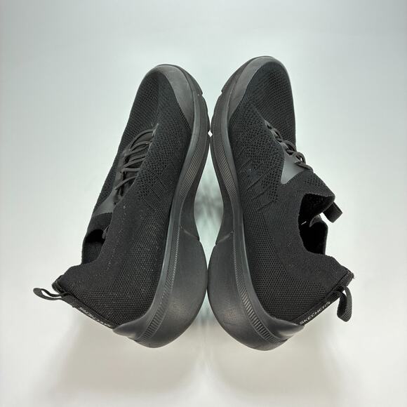 Skechers Memory Foam Black Casual Walking Shoes Sneakers 56256 Men’s Size 11 main image 4